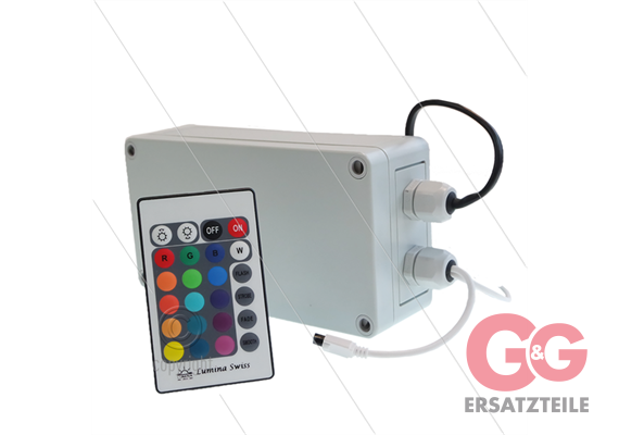 LED-Kontroller für Steuerung und Bedienung für max 2x LED-Deckenkreisel