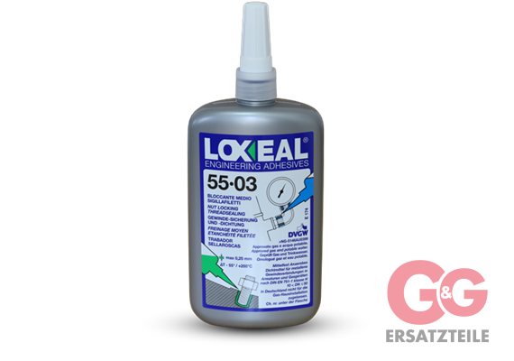 Loxeal 55-03 Schraubensicherung mittelfest 250 ml Flasche