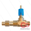 LS12 - Schauminjektor - Messing - Ø1.8mm (090) - 220 Bar - 28 l/min - max 90°C - 2x 3/8" A | Bild 2