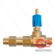 LS12 - Schauminjektor - Messing - Ø2.1mm (120) - 220 Bar - 35 l/min - max 90°C - 2x 3/8" A | Bild 2