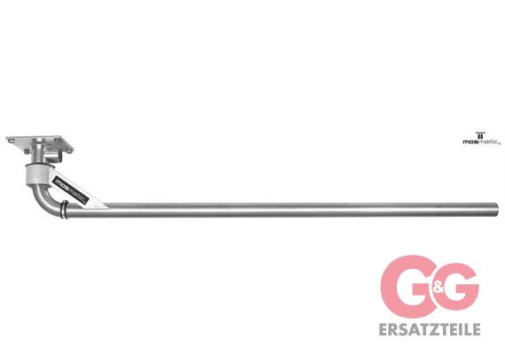 Luftsystem für Deckenmontage, INOX LU-2"Ds 1600 MOS in(seitlich)+out=ø50