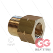 M21x1,5 - Gegennippel - Messing - 250 Bar - Ø14mm - 3/8" IG | Bild 2