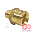 M21x1,5 - Gegennippel - Messing - 250 Bar - Ø14mm - max 160°C - 1/4" AG | Bild 3