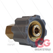 M21x1,5 - Handverschraubung - Messing - 250 Bar - Ø14mm - max 160°C - 1/4" IG | Bild 2