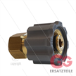 M21x1,5 - Handverschraubung - Messing - 250 Bar - Ø14mm - max 160°C - 3/8" IG | Bild 2