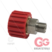 M22x1,5 - DKS - Handverschraubung Rot - 1/4" AG - einfach gelagert - 250 Bar - NW6 | Bild 2