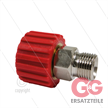 M22x1,5 - DKS - Handverschraubung Rot - 3/8" AG - einfach gelagert - 250 Bar - NW6 | Bild 2