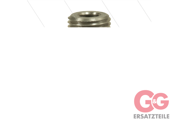 M22x1,5 - Gegennippel - Edelstahl - 500 Bar - 1/4" AG