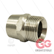 M22x1,5 - Gegennippel - Edelstahl - 500 Bar - Ø14mm - max 150°C - 1/4" IG | Bild 2
