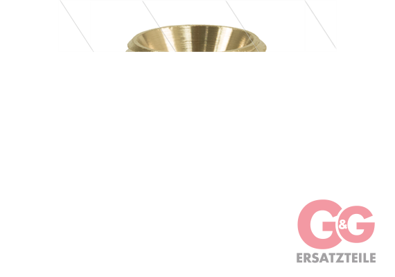 M22x1,5 - Gegennippel - Messing - 250 Bar - 1/2" AG