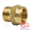 M22x1,5 - Gegennippel - Messing - 250 Bar - 1/2" IG | Bild 2