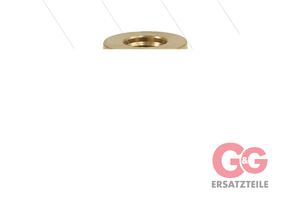 M22x1,5 - Gegennippel - Messing - 250 Bar - 1/8" IG