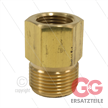 M22x1,5 - Gegennippel - Messing - 250 Bar - Ø14mm - max 150°C - 3/8" IG | Bild 3