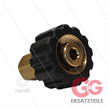 M22x1,5 - Handverschraubung - 1/8" IG - Messing - 250 Bar - Ø14mm - max 150°C | Bild 3