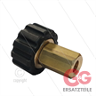 M22x1,5 - Handverschraubung - 1/8" IG - Messing - 250 Bar - Ø14mm - max 150°C | Bild 2