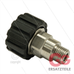 M22x1,5 - Handverschraubung - Edelstahl - 500 Bar - Ø14mm - max 150°C - 1/4" AG | Bild 2