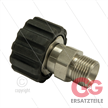 M22x1,5 - Handverschraubung - Edelstahl - 500 Bar - Ø14mm - max 150°C - 3/8" AG | Bild 2