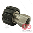 M22x1,5 - Handverschraubung - Edelstahl - 500 Bar - Ø14mm - max 150°C - 3/8" IG | Bild 2