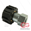 M22x1,5 - Handverschraubung - Messing - 250 Bar - Ø14mm - max 150°C - 1/4" IG | Bild 2