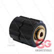 M22x1,5 - Handverschraubung -Messing- 400 Bar - Ø14mm - max 150°C - L=50mm - 2x M22x1,5 IG | Bild 2