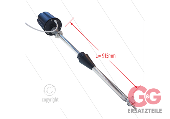 M85E - Fassreiniger - 30 bis160 Bar - 20 bis 80 l/min - Rohrlänge: 915mm - Spannung 24V AC
