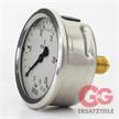 Manometer 63 mm 0-25 bar 1/4"AG Edelstahl WIKA Anschluß hinten | Bild 2