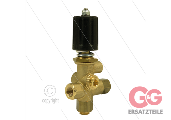 MG4000 - Druckregelventil-310 Bar- 40 l/min - max 90°C - Eingang: 3/8" IG - Ausgang: 3/8"