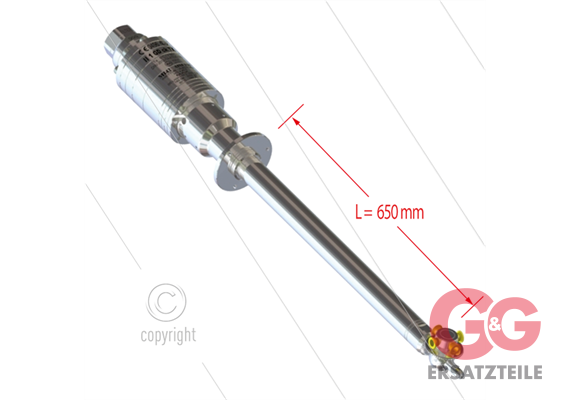 MI42-316 ATEX - wasserbetriebener Fassreiniger - NSF / FDA genehmigt - 40 bis 140 Bar - 35