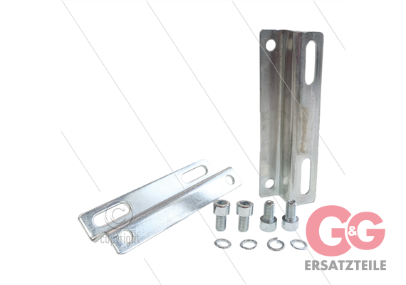 Montageschienen inklusief Schrauben für Interpump Serie 47 + 66