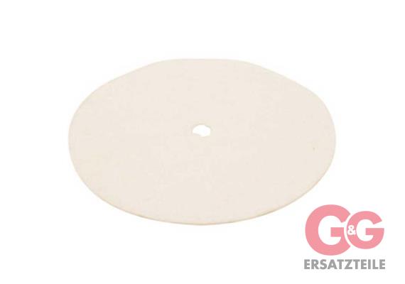 Motorschutzvlies weiß D=170 mm passend für Kärcher  T201 ESB28 (VPE = 5 Stück)