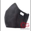 Mund-Nasen-Maske schwarz (Stoff) | Bild 3