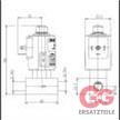 MV-AK-Müller 0-180 bar 1/4"IG 24V-50Hz inkl. Gerätesteckdose PG9 | Bild 2