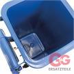 Neuheit Strahlgutltonne 80 Liter blau mit Ansaugung ohne Sandstrahler und Ansaugschlauch | Bild 3