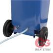 Neuheit Strahlgutltonne 80 Liter blau mit Ansaugung ohne Sandstrahler und Ansaugschlauch | Bild 4