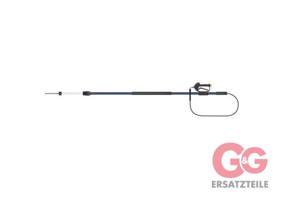 Neuheit Teleskoplanze blau 2,45-3,7 M. 3/8"IG:1/4"AG