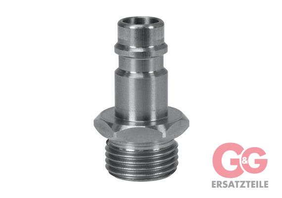 Nippel B 150 bar 1/2"AG Edelstahl
