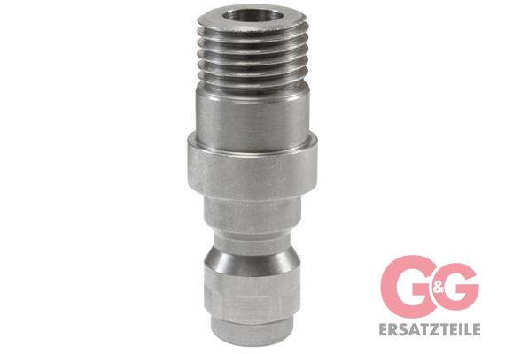 Nippel ST-245 1/4AG 42mm Edelstahl