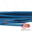 NW5 Rohrreinigungsschlauch - blau - 10m - 250 Bar - Düse 0.045 ohne Frontbohrung - 1/4" AG | Bild 2