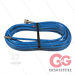 NW5 Rohrreinigungsschlauch - blau - 5,0m -250 Bar - Düse 0.045 ohne Frontbohrung - M22x1,5 | Bild 2