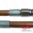 NW5 Rohrreinigungsschlauch - bronze - 10m - 250 Bar - mit Rotierende Düse - max 90°C - 1/8 | Bild 2