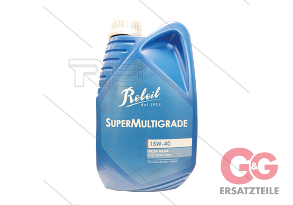 Öl - Interpump - 15W40 Mineralöl - Flasche à 1 ltr.