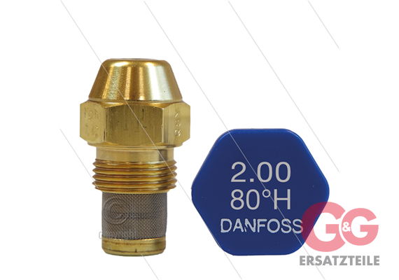 Öldüse Danfoss 2,00 - 80° H - Hohlkegel