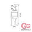 Ölfilter NW 6/8 Kunststoff 200 micron | Bild 3