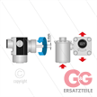 Ölpumpe SP - mit Filter - 46L2386 - Linkslauf - ohne Magnetventil | Bild 3