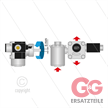 Ölpumpe SP - mit Filter - L - 24V AC - mit Magnetventil - Linkslauf | Bild 2