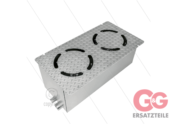 Onderwagenwasser vaste opstelling met verlengde gestabilisee