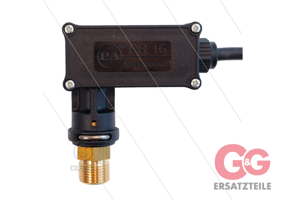 PR16 - Druckschalter - 3/8" AG - Einschaltdruck 40 Bar -max 350 Bar - (Schwarze Markierung