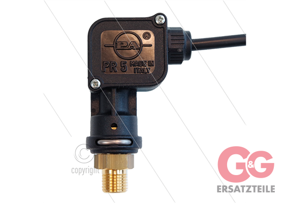 PR5 Druckschalter micro 1/4" AG - 40/250bar (schwarz)