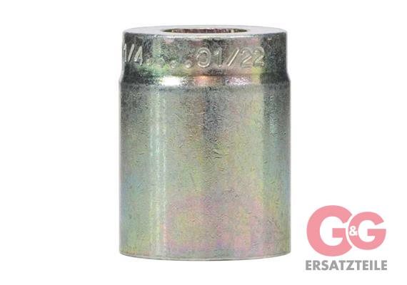 Pressfassung NW06 R1AT/R2AT/1SN/2SN/2SC/R16/3TE  23 x 29,5 mm Stahl verzinkt, schälen