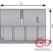 Preßfassung R7/MTH1/R6 Zink Nickel NW12 | Bild 2